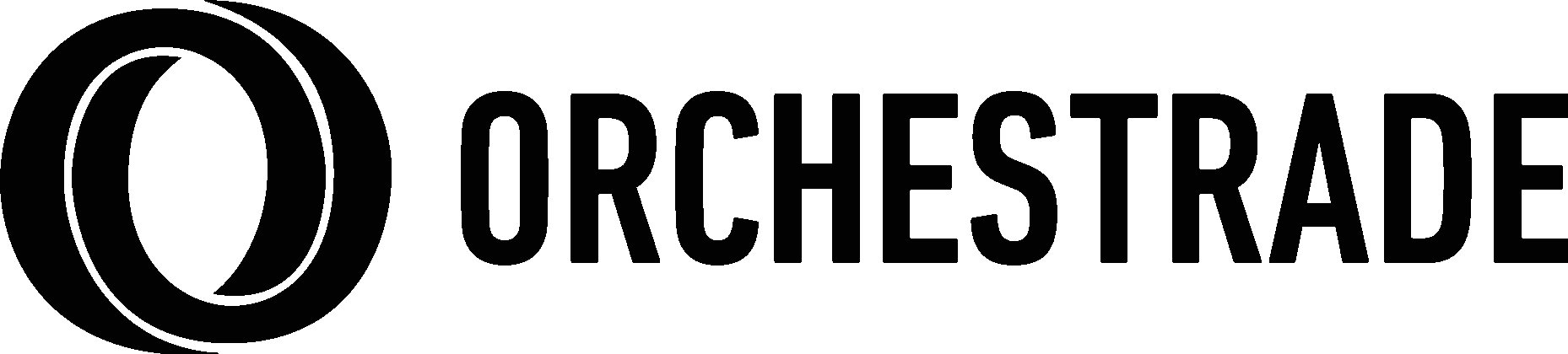 Orchestrade Black Logo Vector Logo